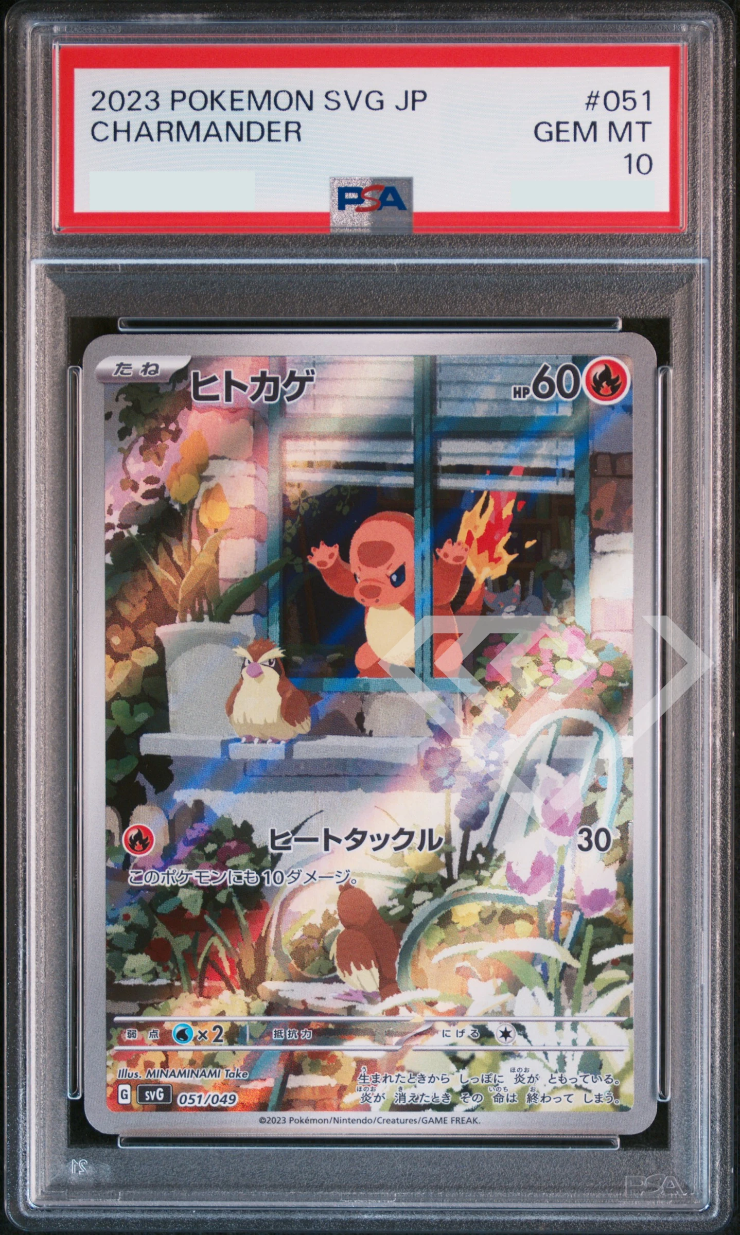 Charmander psa 10 051 svg special deck ex japanese - grading supplies italia - official site Charmander psa 10 051 svg special deck ex japanese