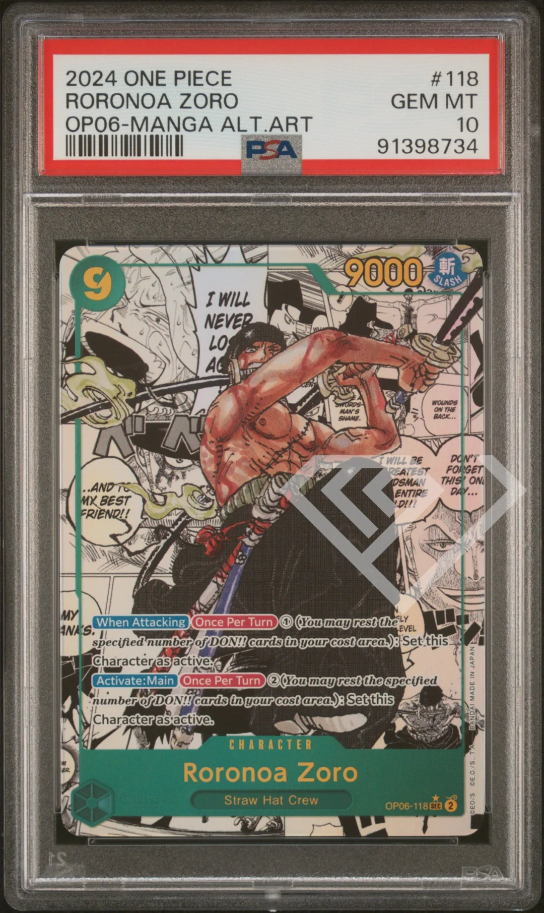 roronoa-zoro-op06-118-manga-alternate-art-psa-10-english