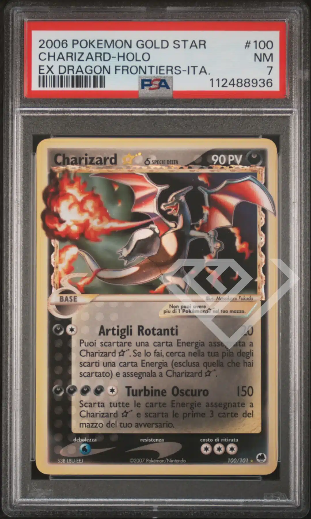 charizard-gold-star-delta-species-100-101-holo-psa-7-ex-dragon-frontiers-italian-front