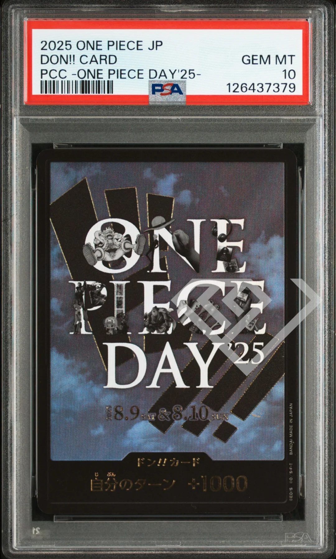 Don!! One Piece Day '25 Promo - PSA 10 Japanese