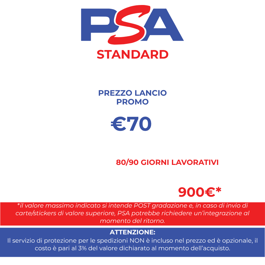 Gradazione carta - standard